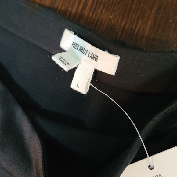 NWT Helmut Lang Silk Strapless Dress - Picture 10 of 15